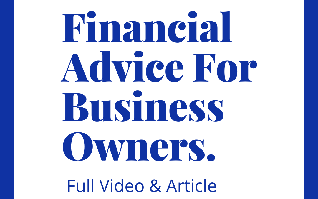 Financial Advice For Business Owners